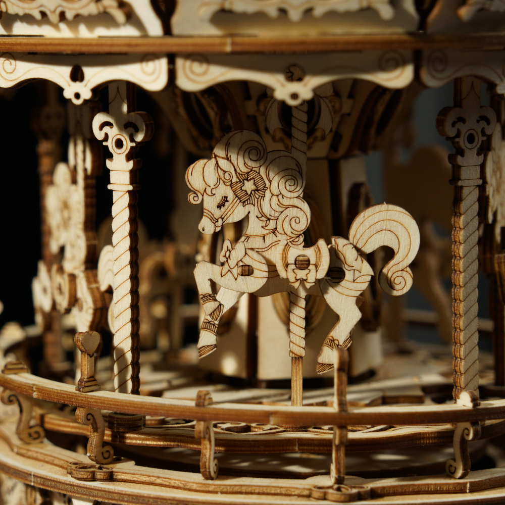 Romantic Carousel- 3D Mechanical Puzzle