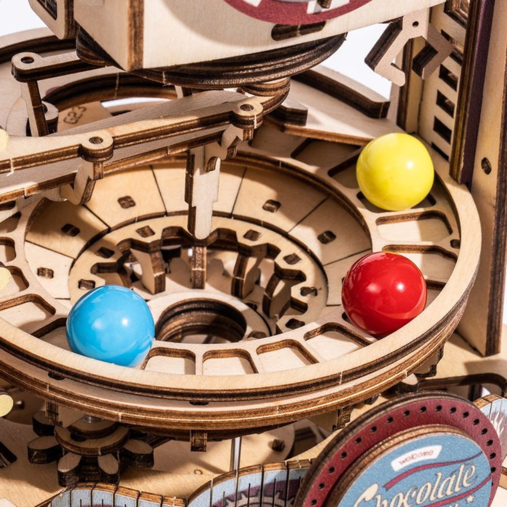 Marble Chocolate Factory- 3D Wooden Puzzle