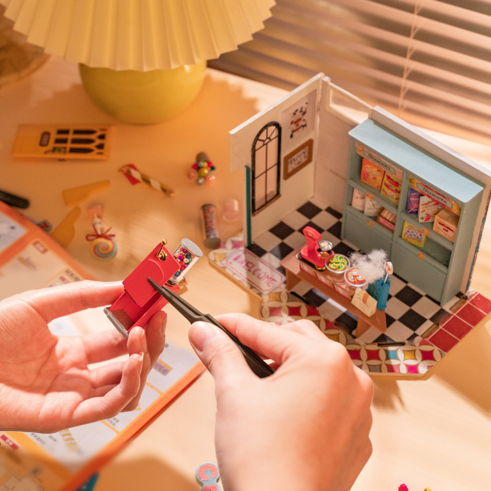 Rainbow Candy House- 3D Puzzle