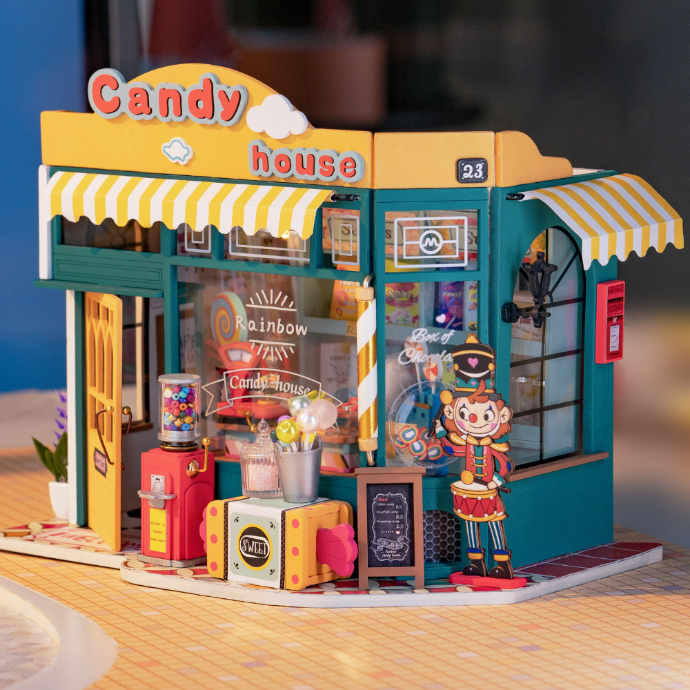 Rainbow Candy House- 3D Puzzle