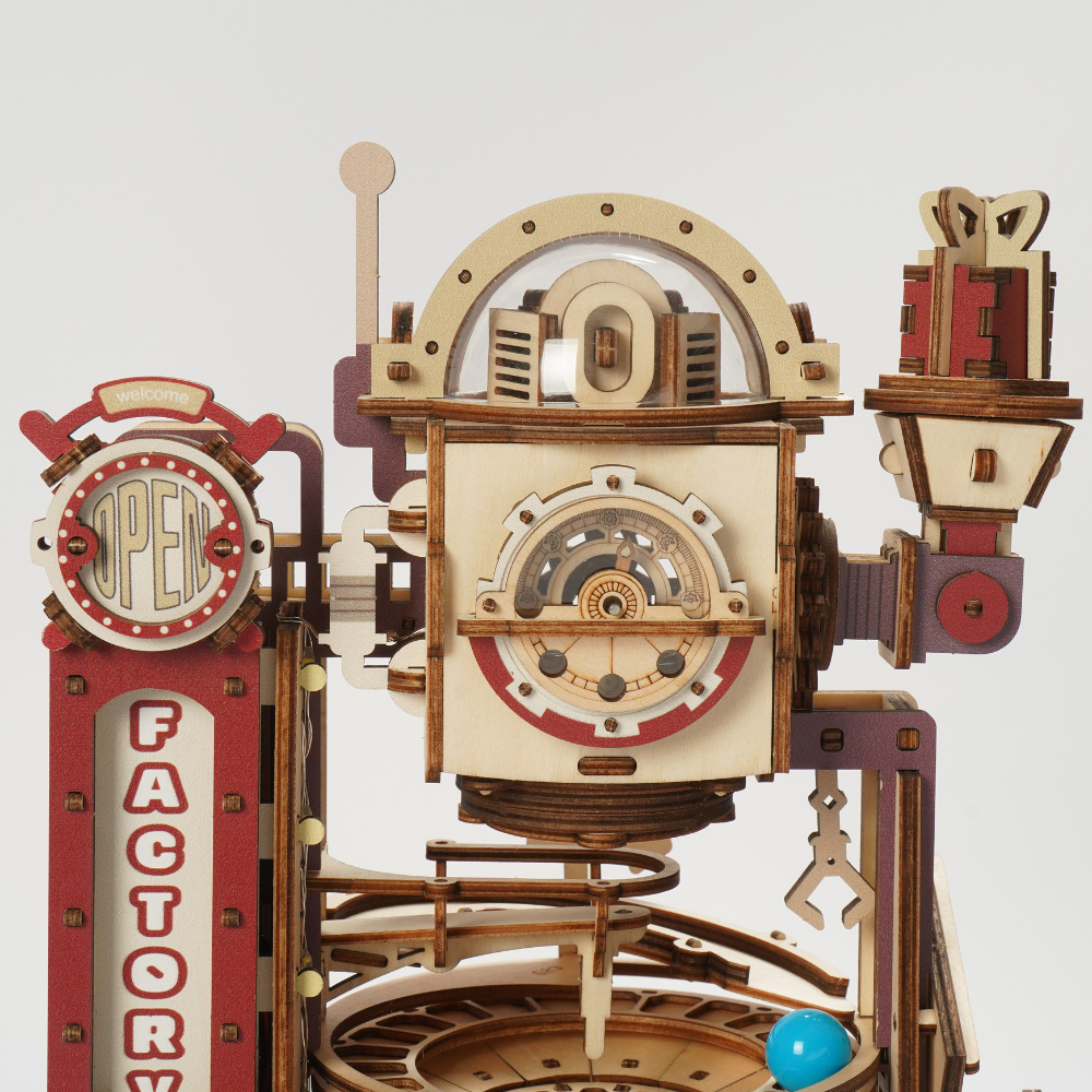 Marble Chocolate Factory- 3D Wooden Puzzle
