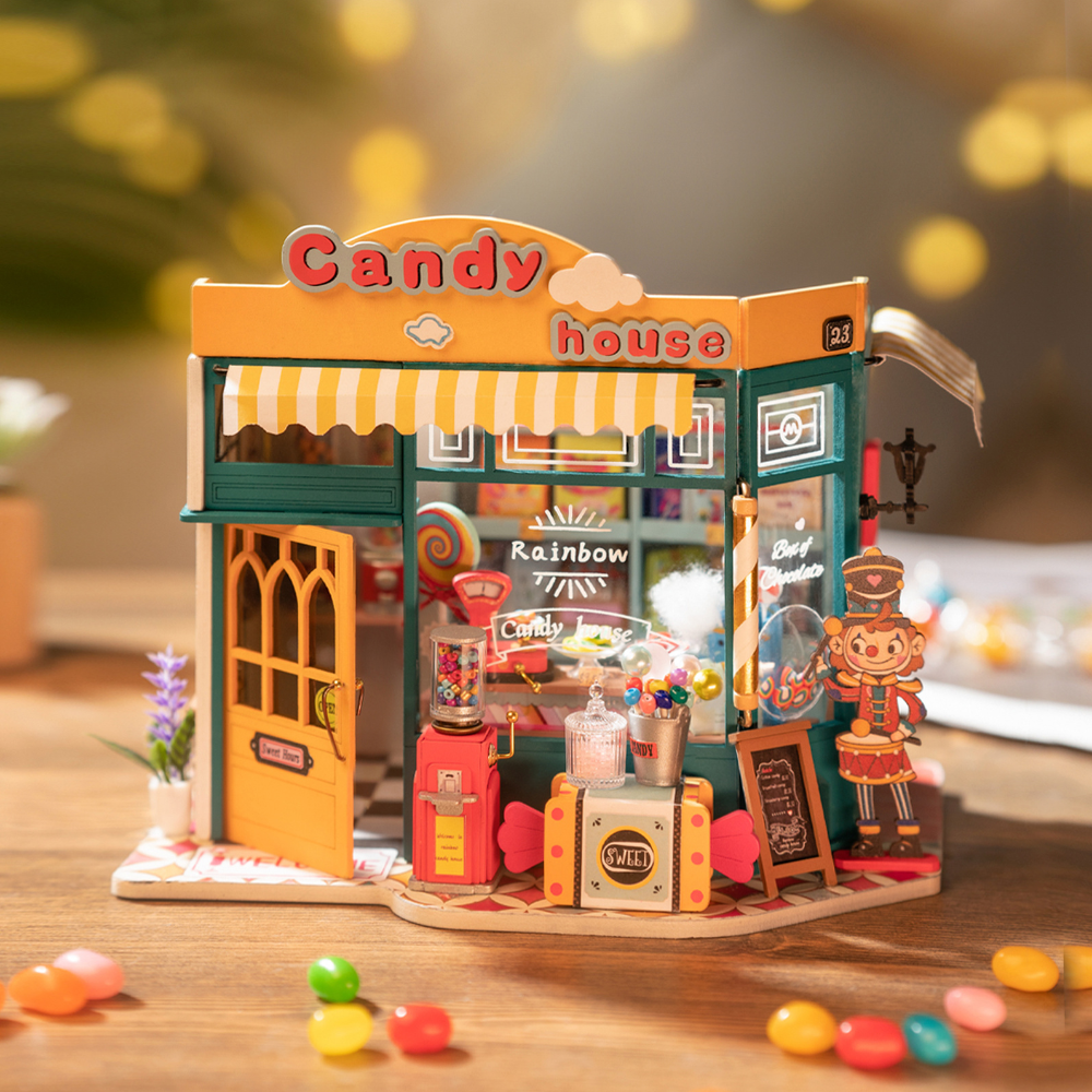 Rainbow Candy House- 3D Puzzle