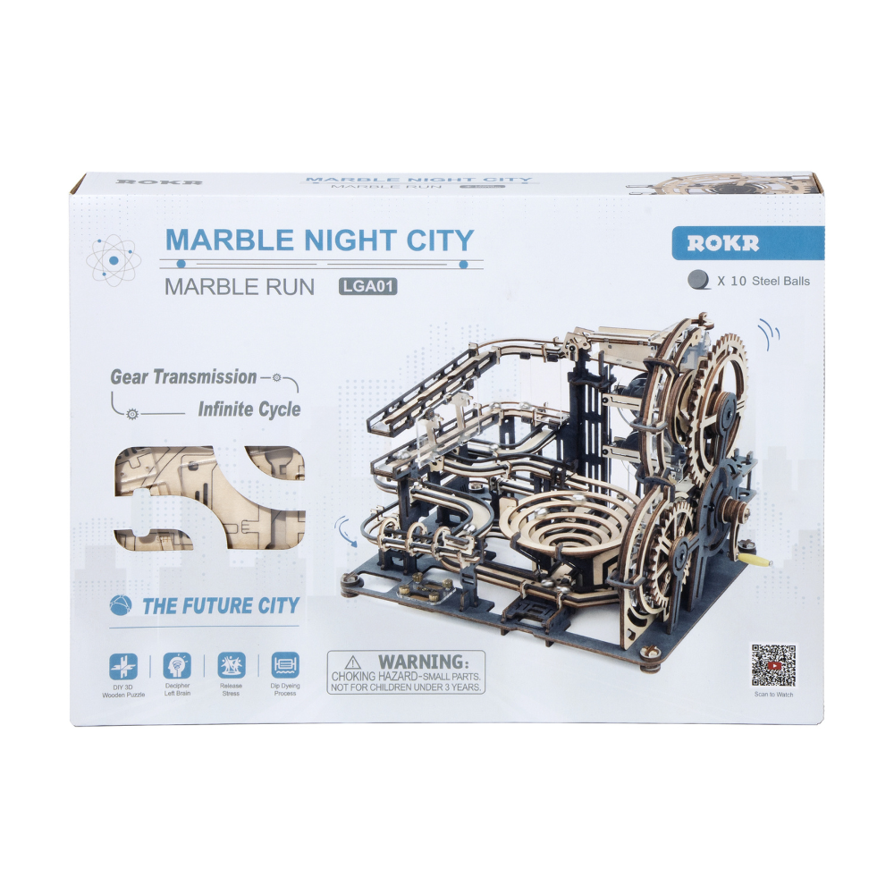 Marble Night City- 3D Mechanical Puzzle