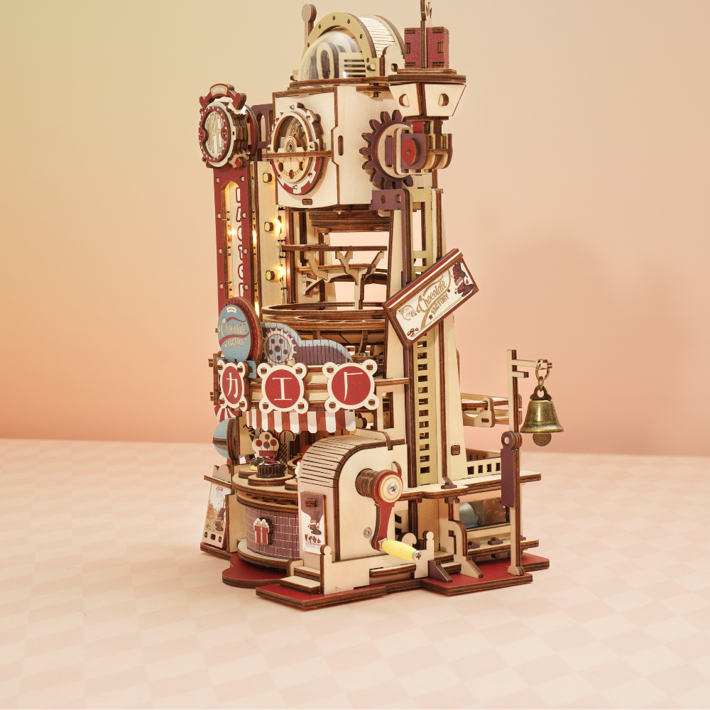 Marble Chocolate Factory- 3D Wooden Puzzle