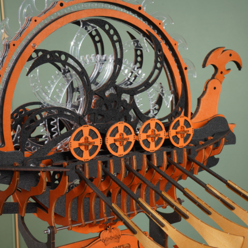 Viking Dragon Ship- 3D Wooden Puzzle