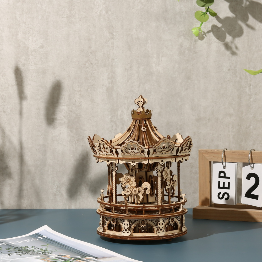 Romantic Carousel- 3D Mechanical Puzzle