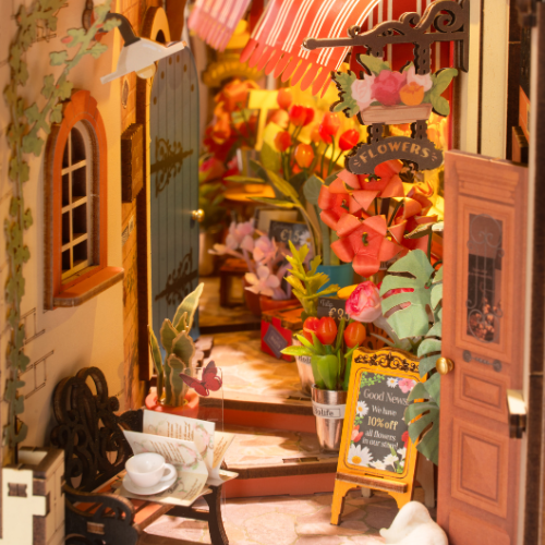 Floral Corner- Book Nook