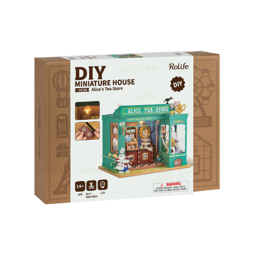 Alice's Tea Store- 3D Puzzle