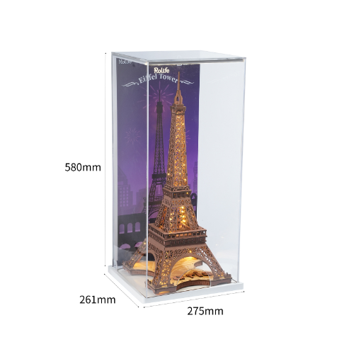 Night of the Eiffel Tower- 3D Wooden Puzzle
