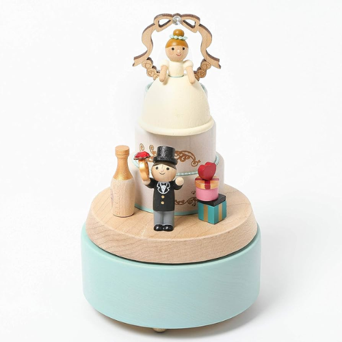 Newlywed Cake- Music Box from Wooderful life