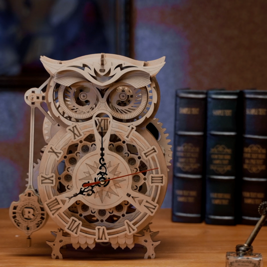 Owl Clock- 3D Puzzle