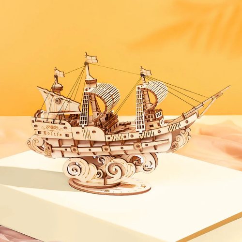 Sailing Ship- 3D Wooden Puzzle