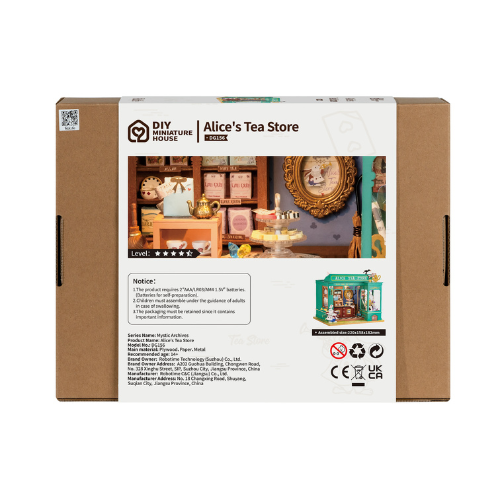 Alice's Tea Store- 3D Puzzle