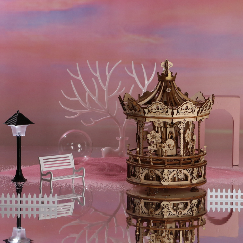 Romantic Carousel- 3D Mechanical Puzzle