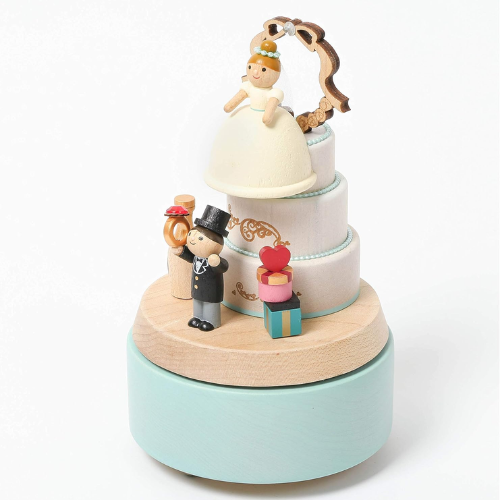 Newlywed Cake- Music Box from Wooderful life
