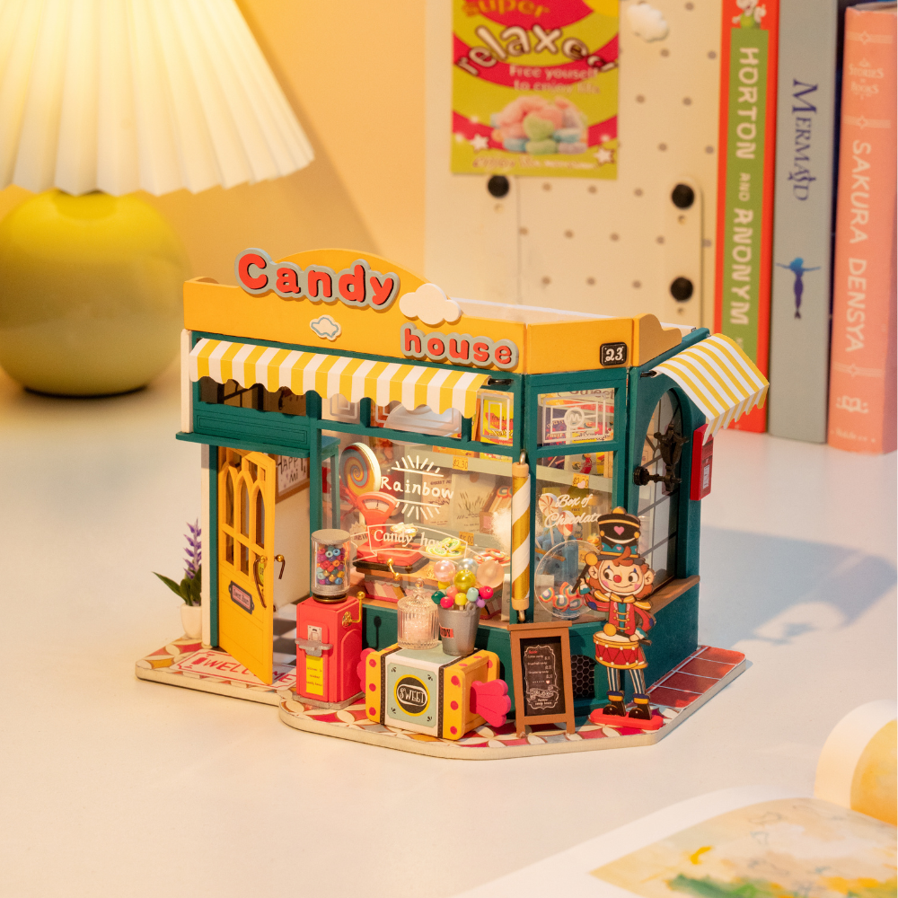 Rainbow Candy House- 3D Puzzle