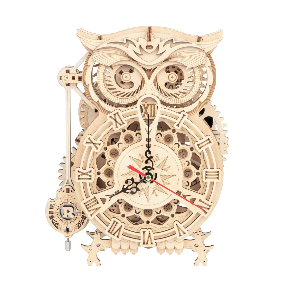 Owl Clock- 3D Puzzle