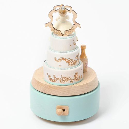 Newlywed Cake- Music Box from Wooderful life