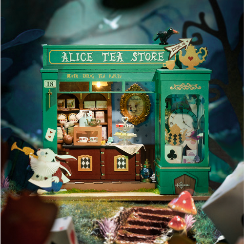 Alice's Tea Store- 3D Puzzle