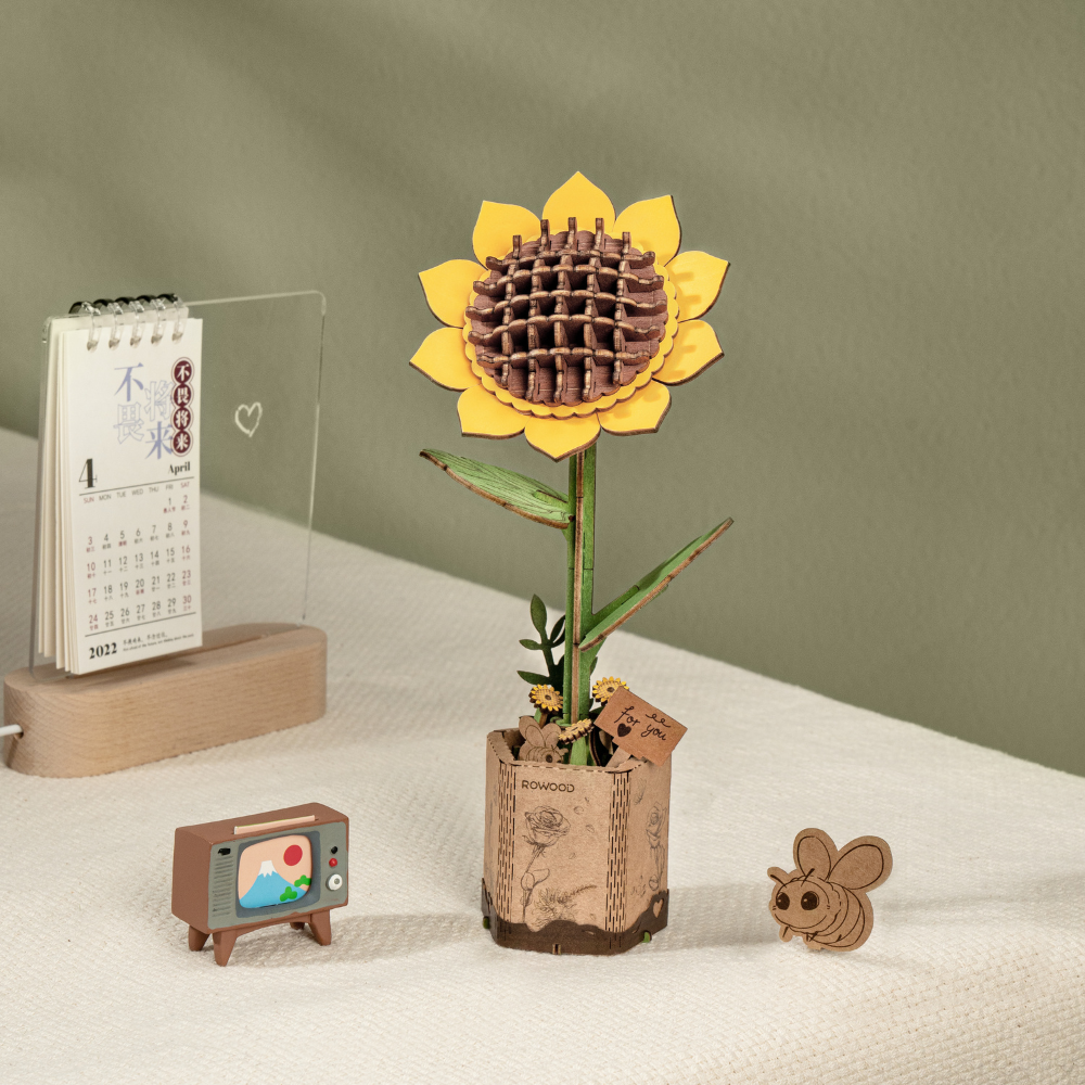 Sunflower- 3D Wooden Puzzle