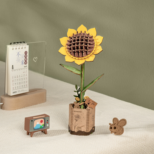 Sunflower- 3D Wooden Puzzle