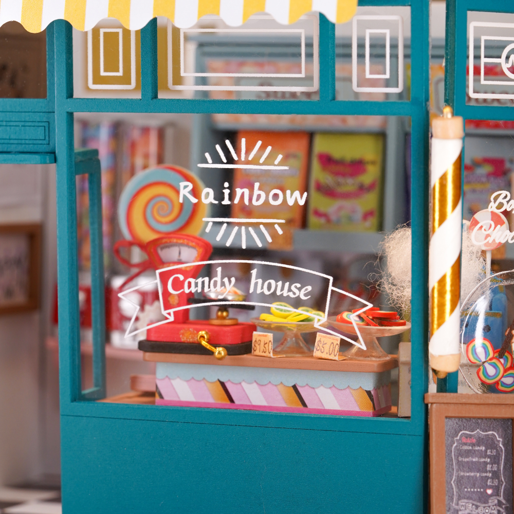 Rainbow Candy House- 3D Puzzle