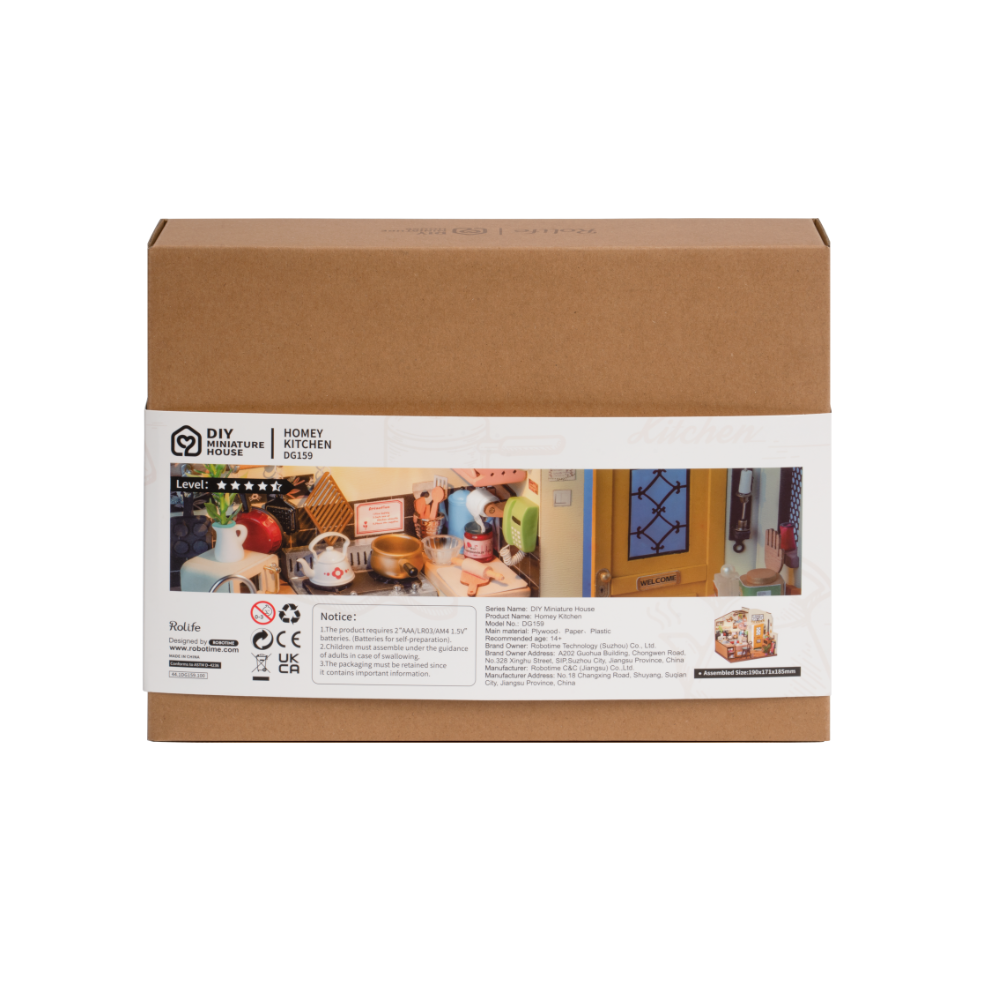 Cozy Kitchen- 3D Puzzle