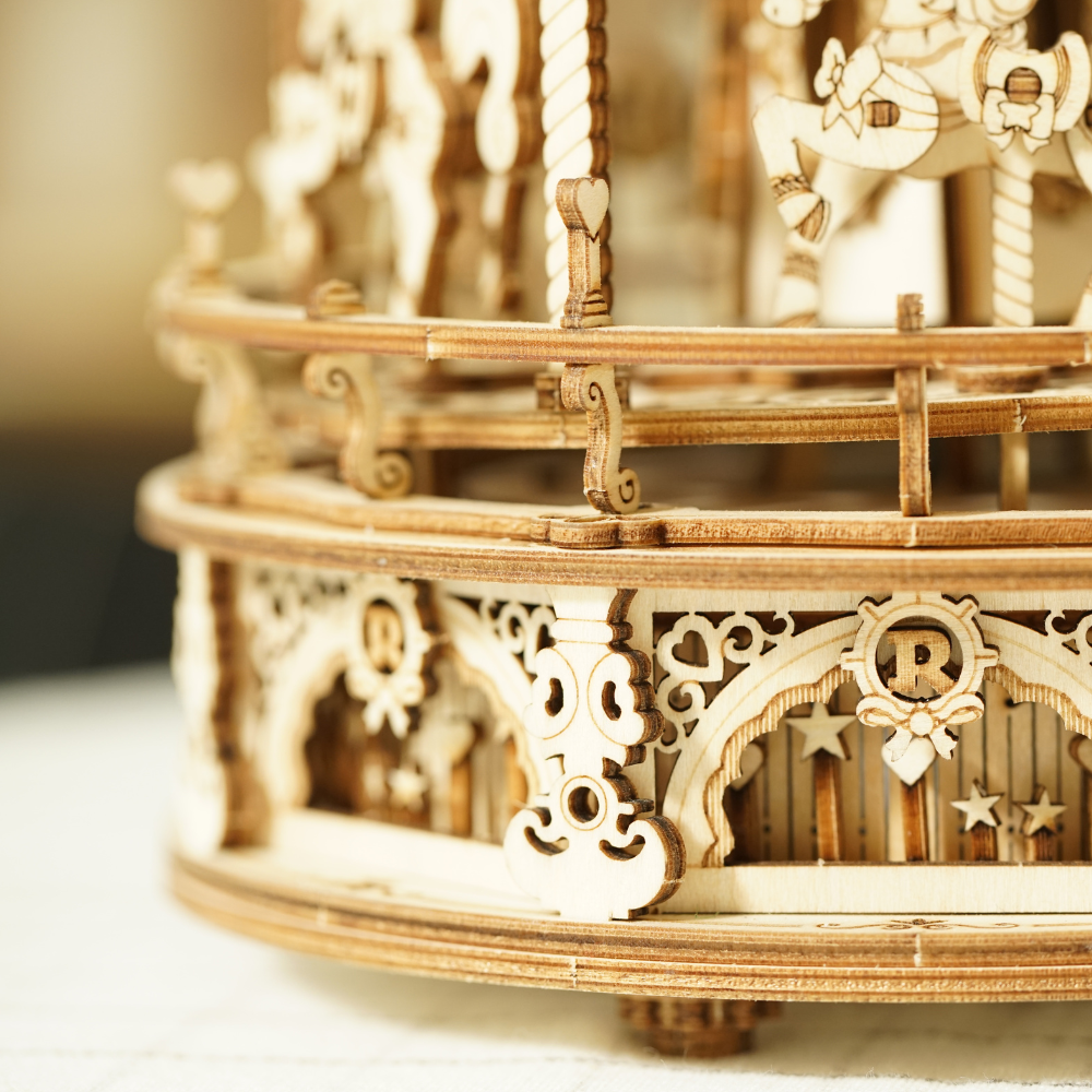 Romantic Carousel- 3D Mechanical Puzzle