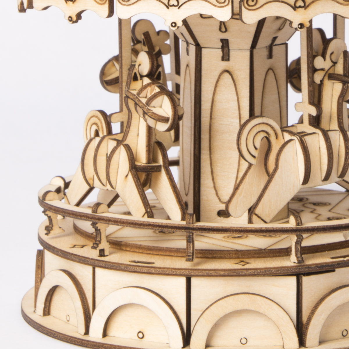 Merry-Go-Round- 3D Wooden Puzzle