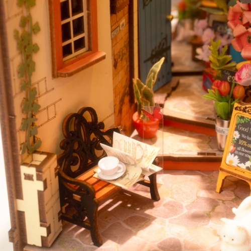 Floral Corner- Book Nook