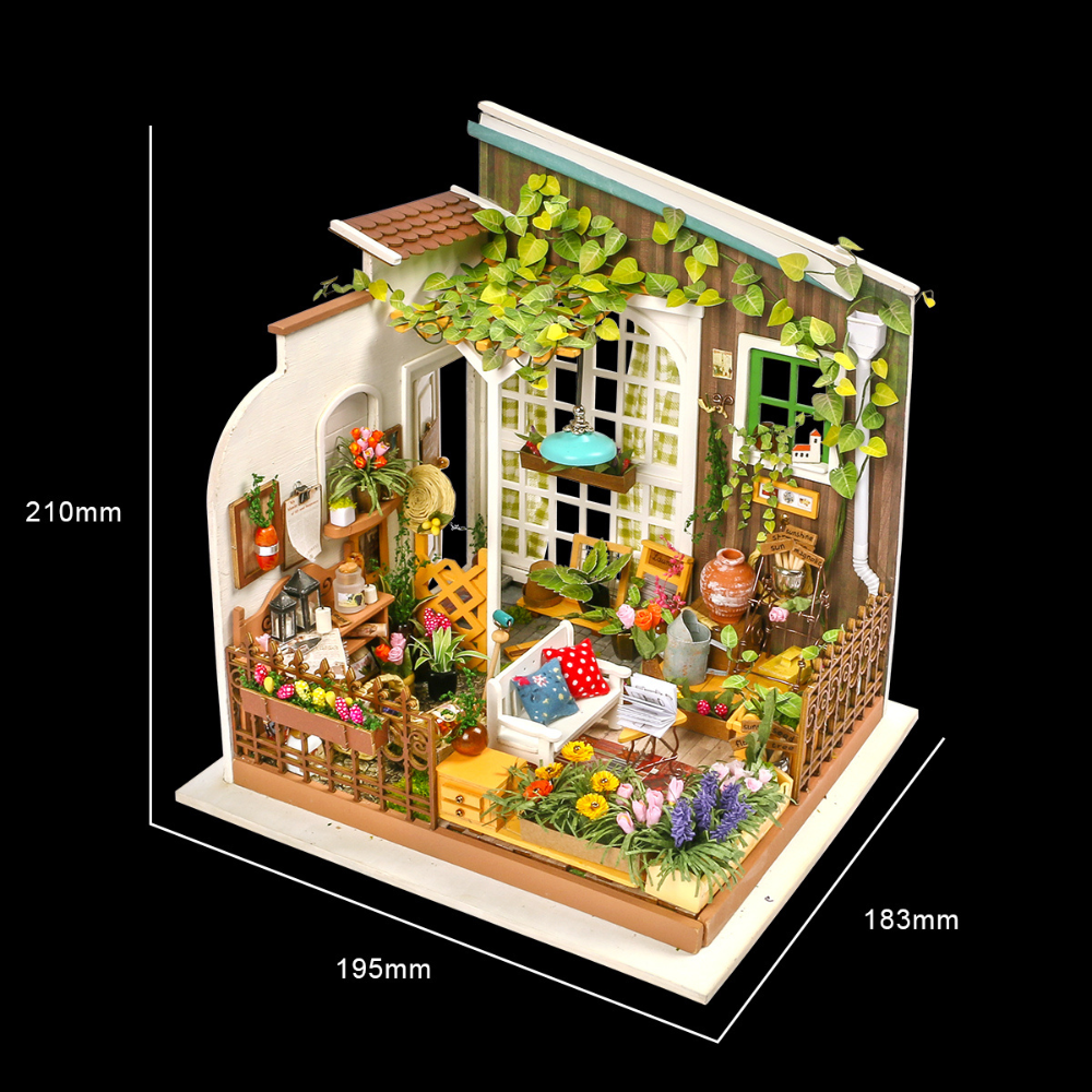 Miller's Flower House- 3D Puzzle
