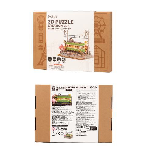 Sakura Journey- 3D Wooden Puzzle