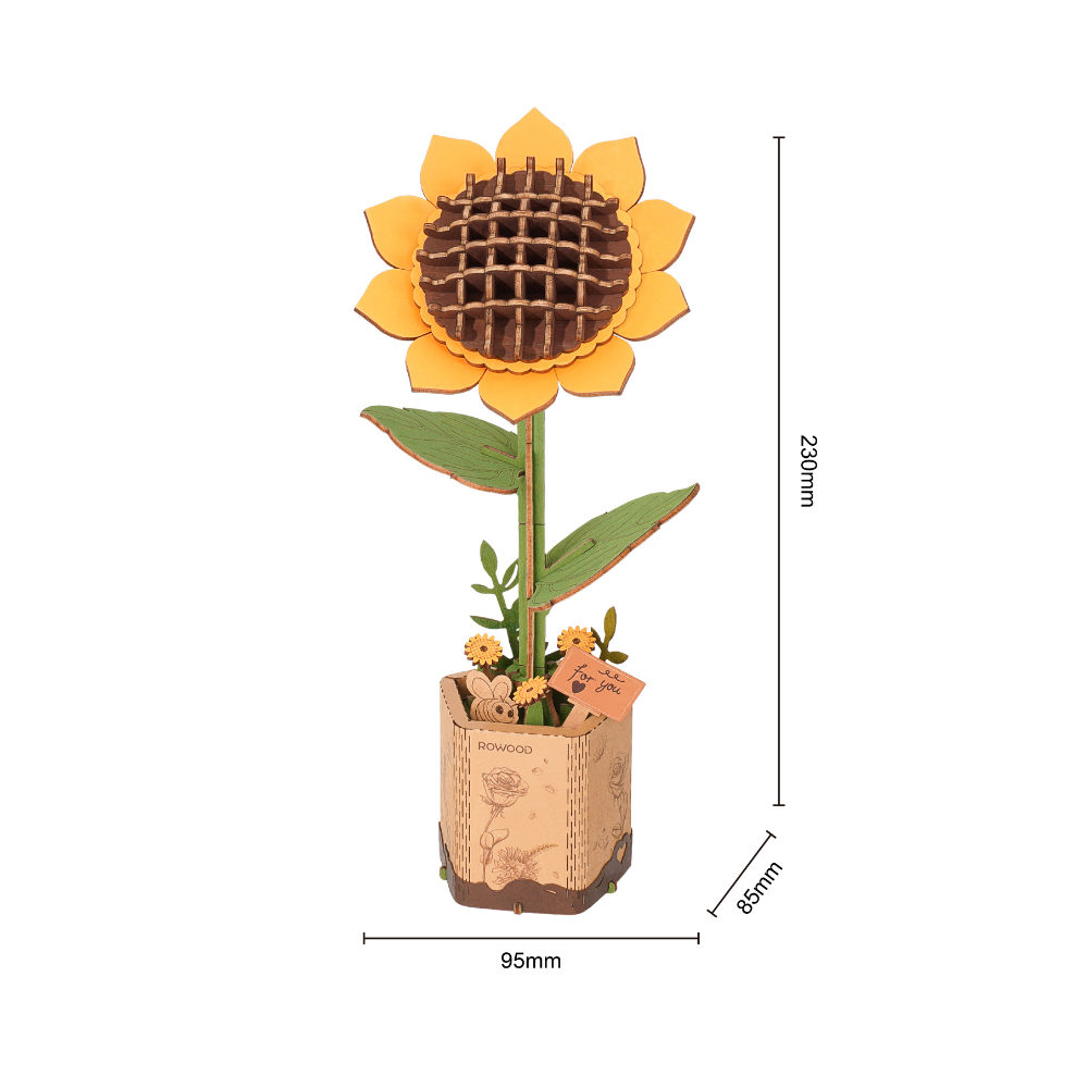 Sunflower- 3D Wooden Puzzle