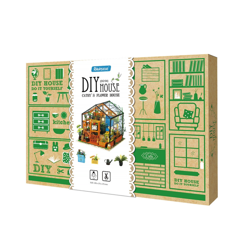Cathy's Flower House- 3D Puzzle
