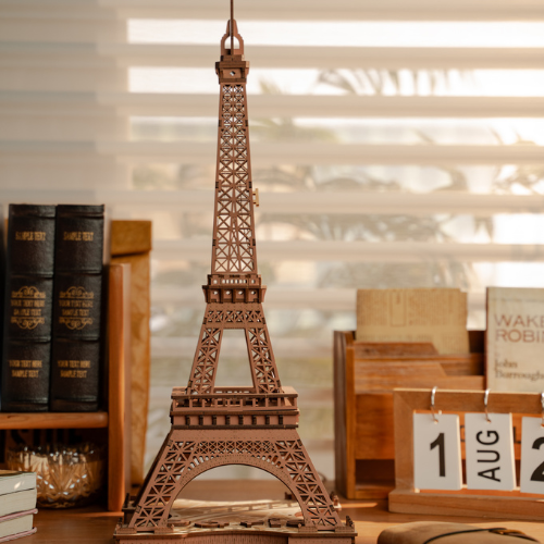 Night of the Eiffel Tower- 3D Wooden Puzzle