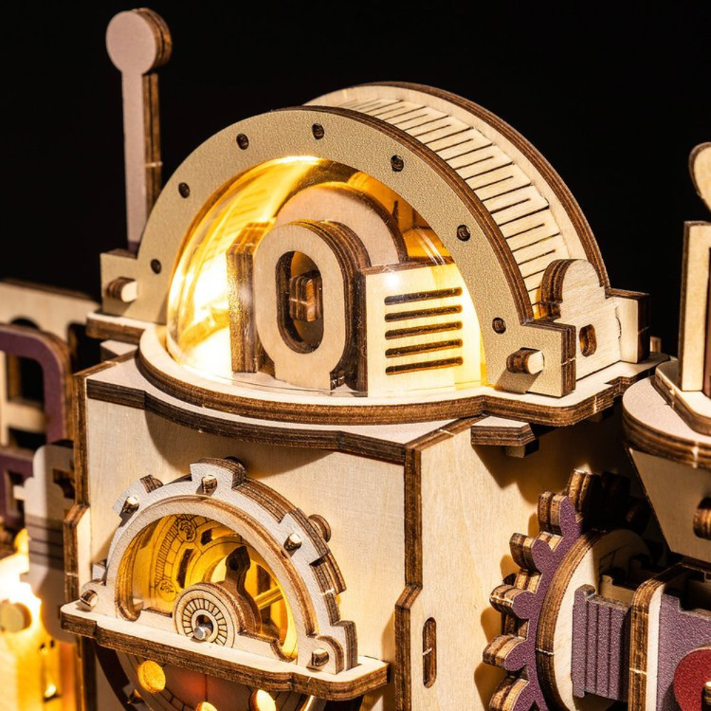 Marble Chocolate Factory- 3D Wooden Puzzle