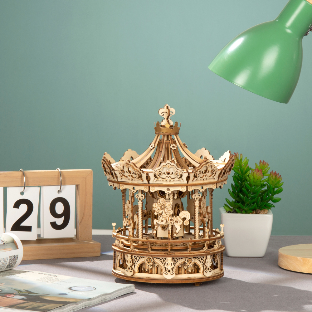 Romantic Carousel- 3D Mechanical Puzzle