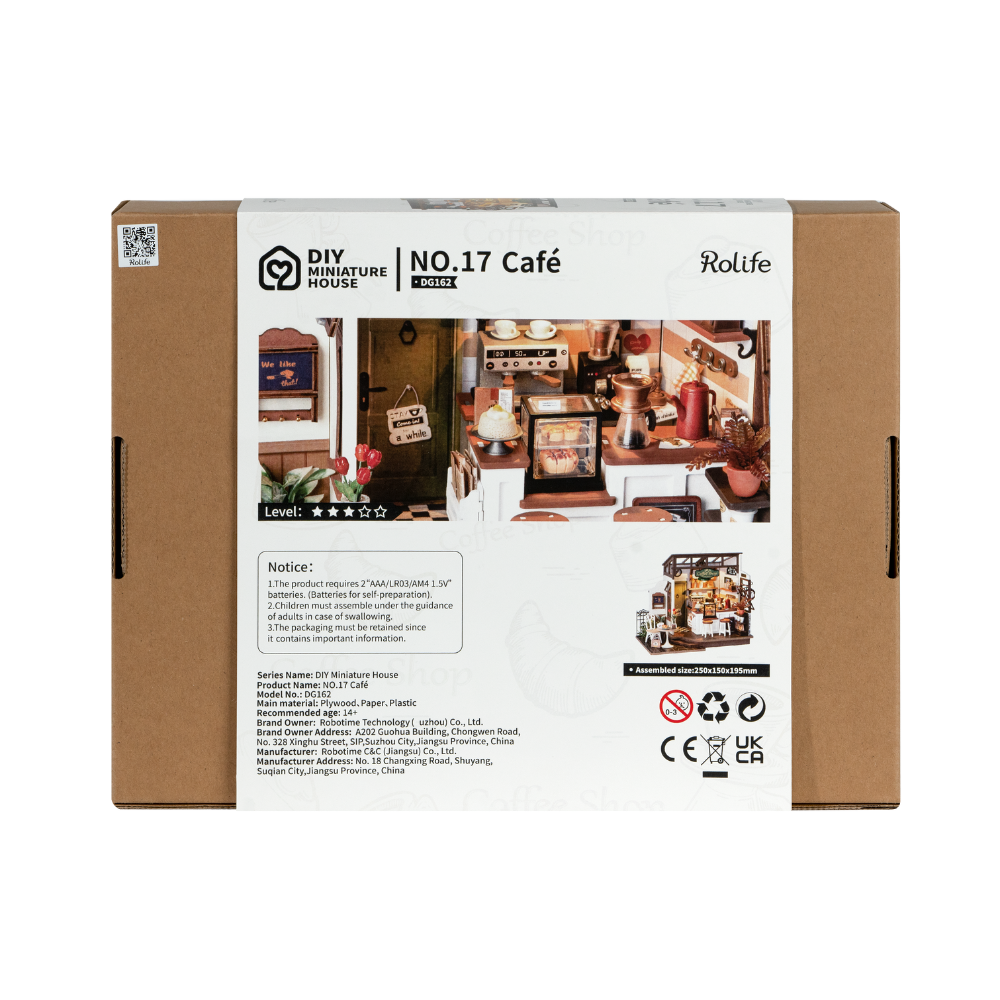 No.17 Café- 3D Puzzle