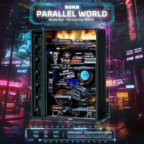 The Last City Marble Run- 3D Puzzle