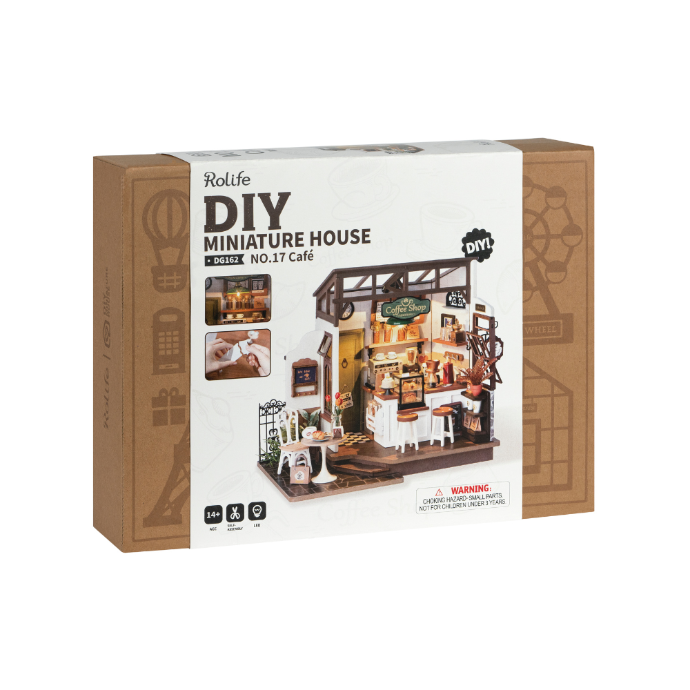 No.17 Café- 3D Puzzle