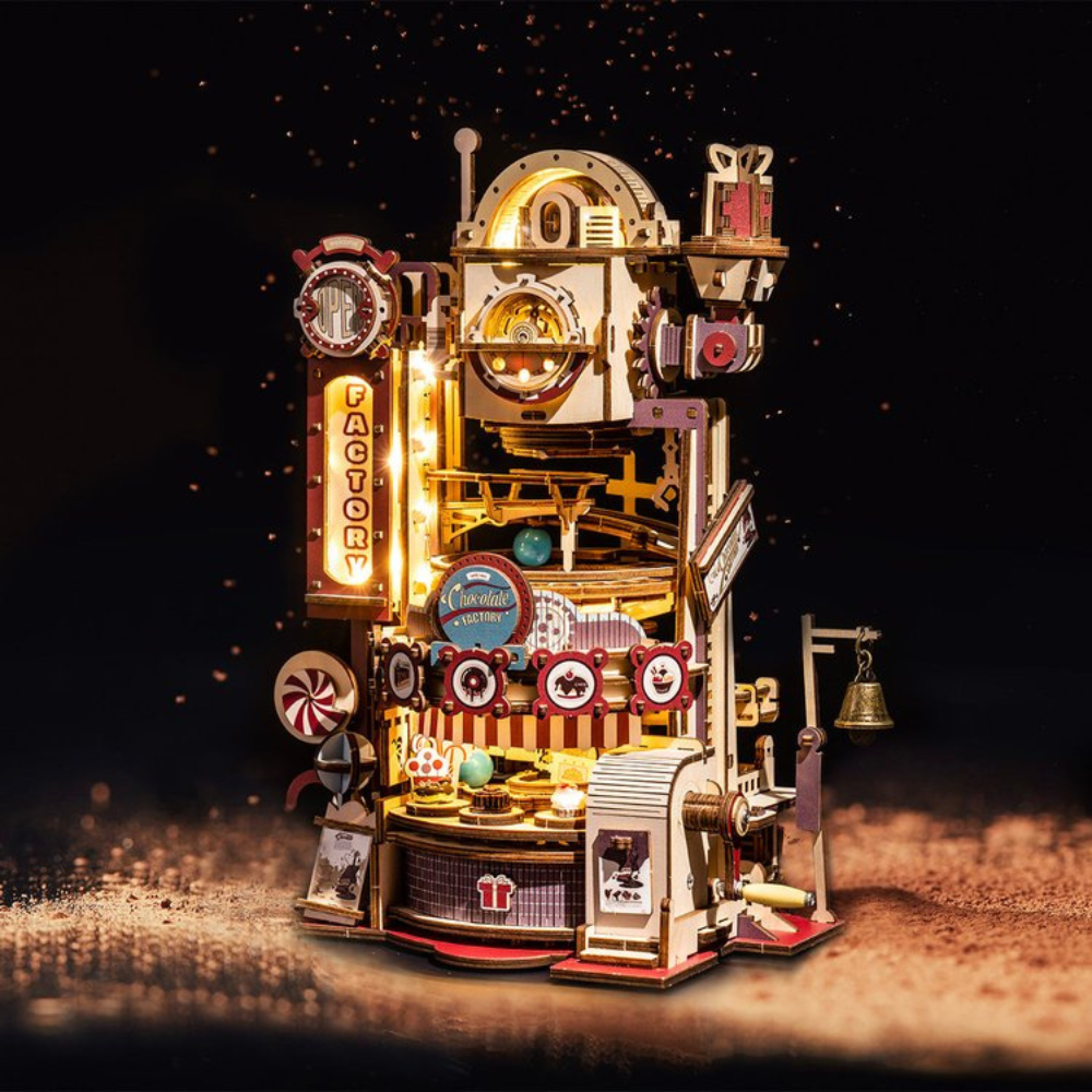 Marble Chocolate Factory- 3D Wooden Puzzle