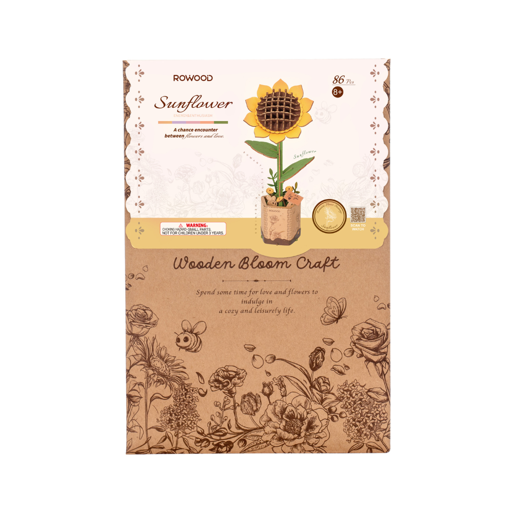 Sunflower- 3D Wooden Puzzle