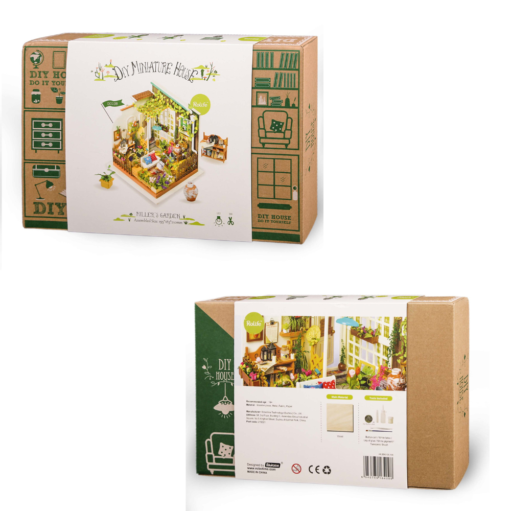 Miller's Flower House- 3D Puzzle