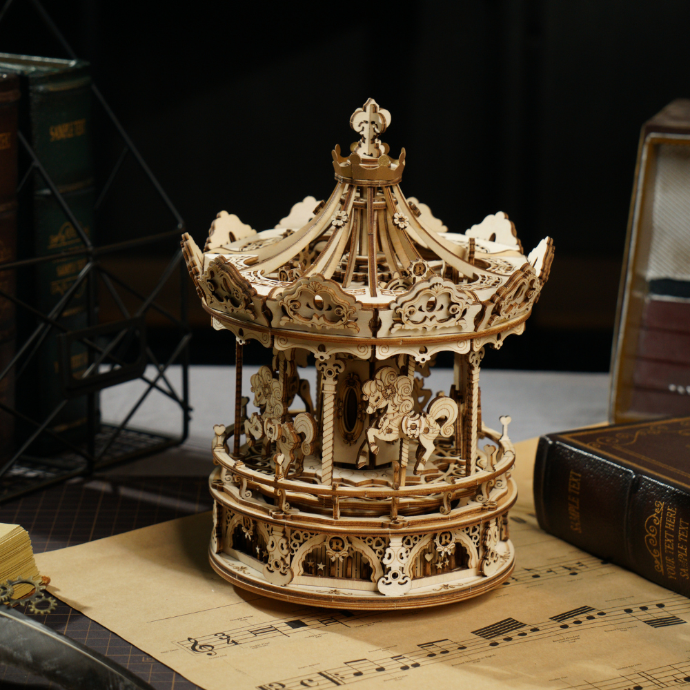 Romantic Carousel- 3D Mechanical Puzzle