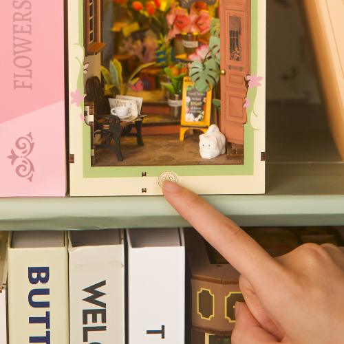 Floral Corner- Book Nook