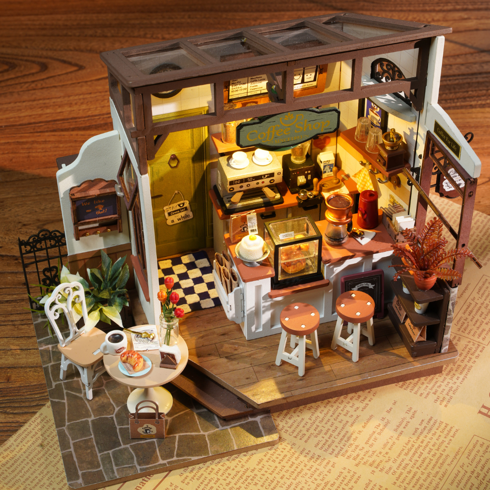 No.17 Café- 3D Puzzle