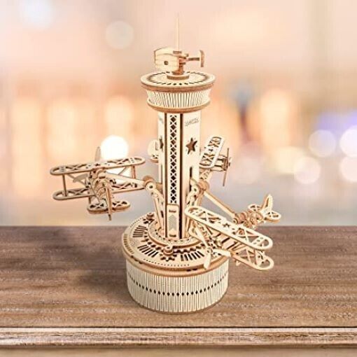 Airplane-Control Tower- 3D Puzzle