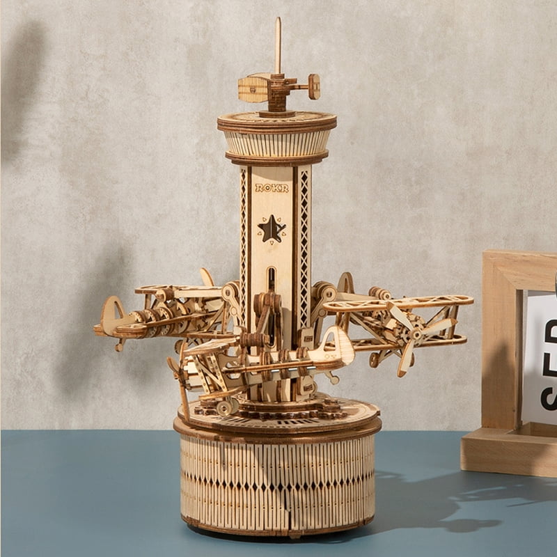 Airplane-Control Tower- 3D Puzzle