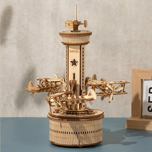 Airplane-Control Tower- 3D Puzzle