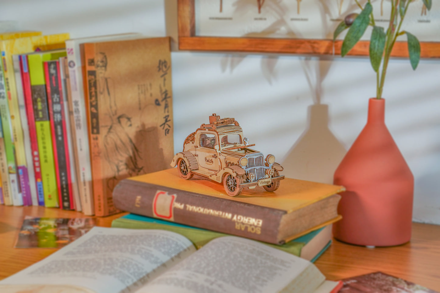 Vintage Car- 3D Wooden Puzzle